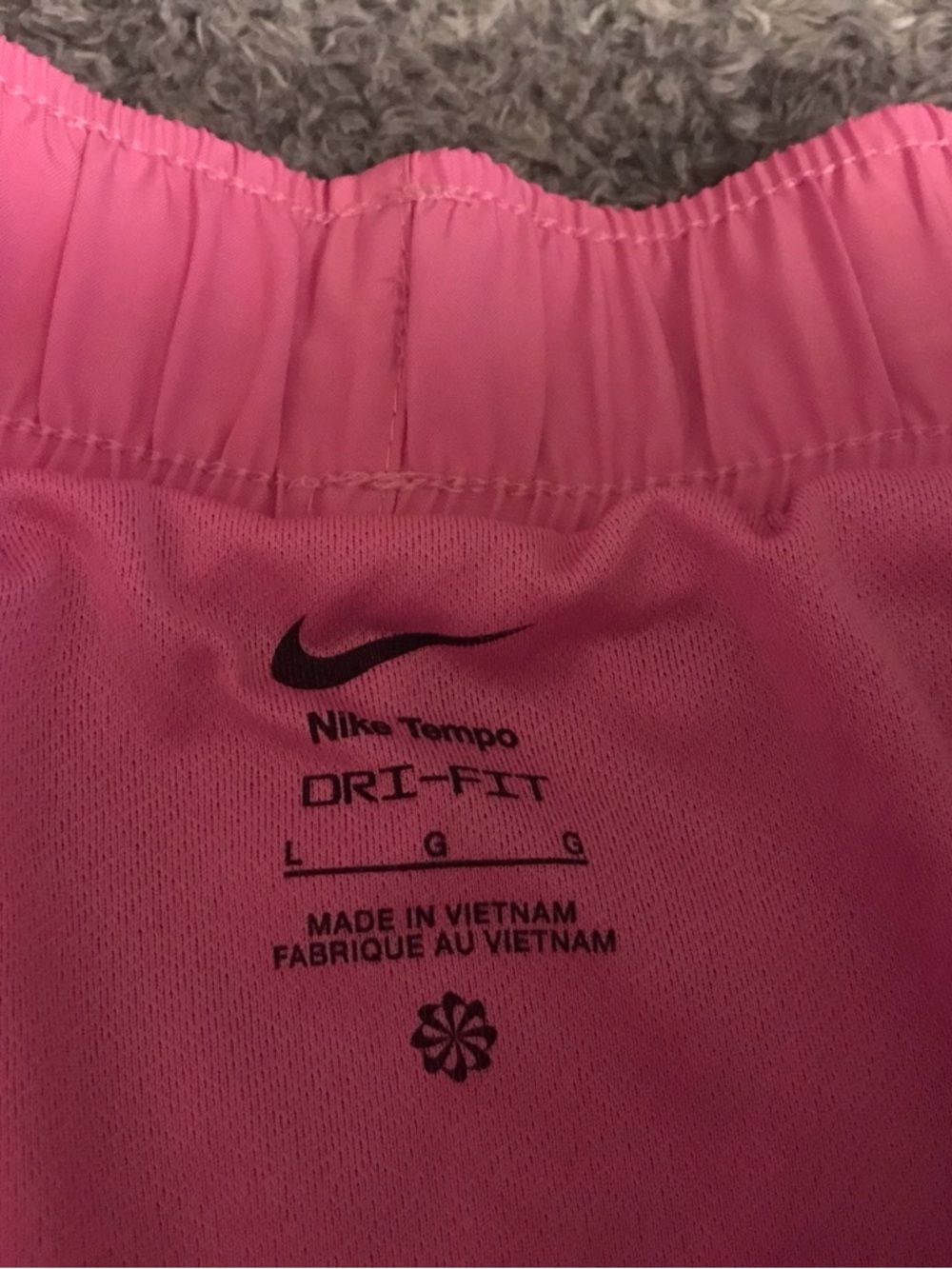 Nike Women's Dri-FIT Tempo Mid-Rise Brief-Lined Running Shorts - Picture 2 of 7